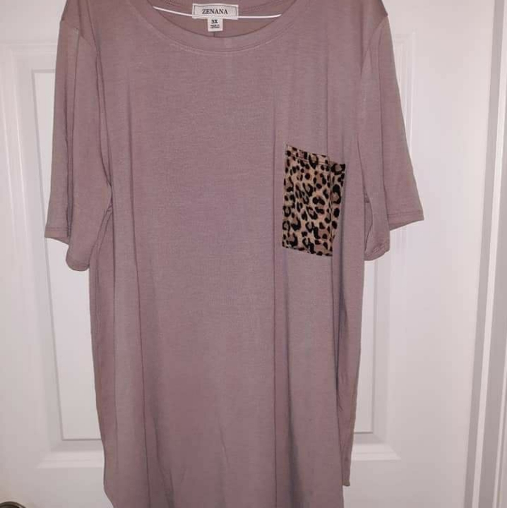 Zenana 3x mocha top